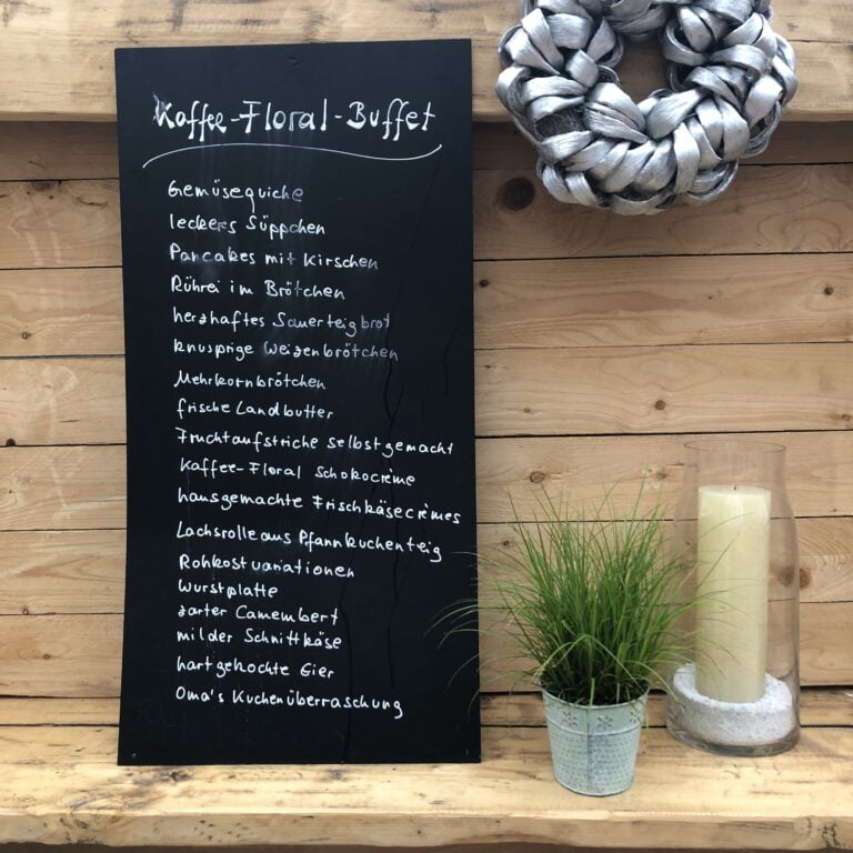 Bistro Kaffee Floral